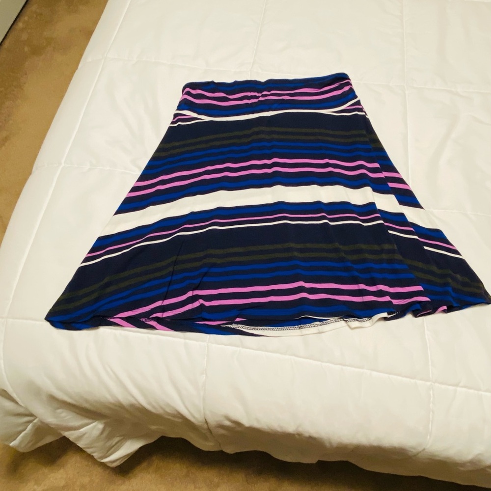 Striped Multicolor Women's Skirt